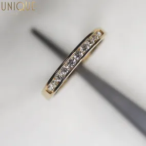 14 Karat Channel Set Diamond Band