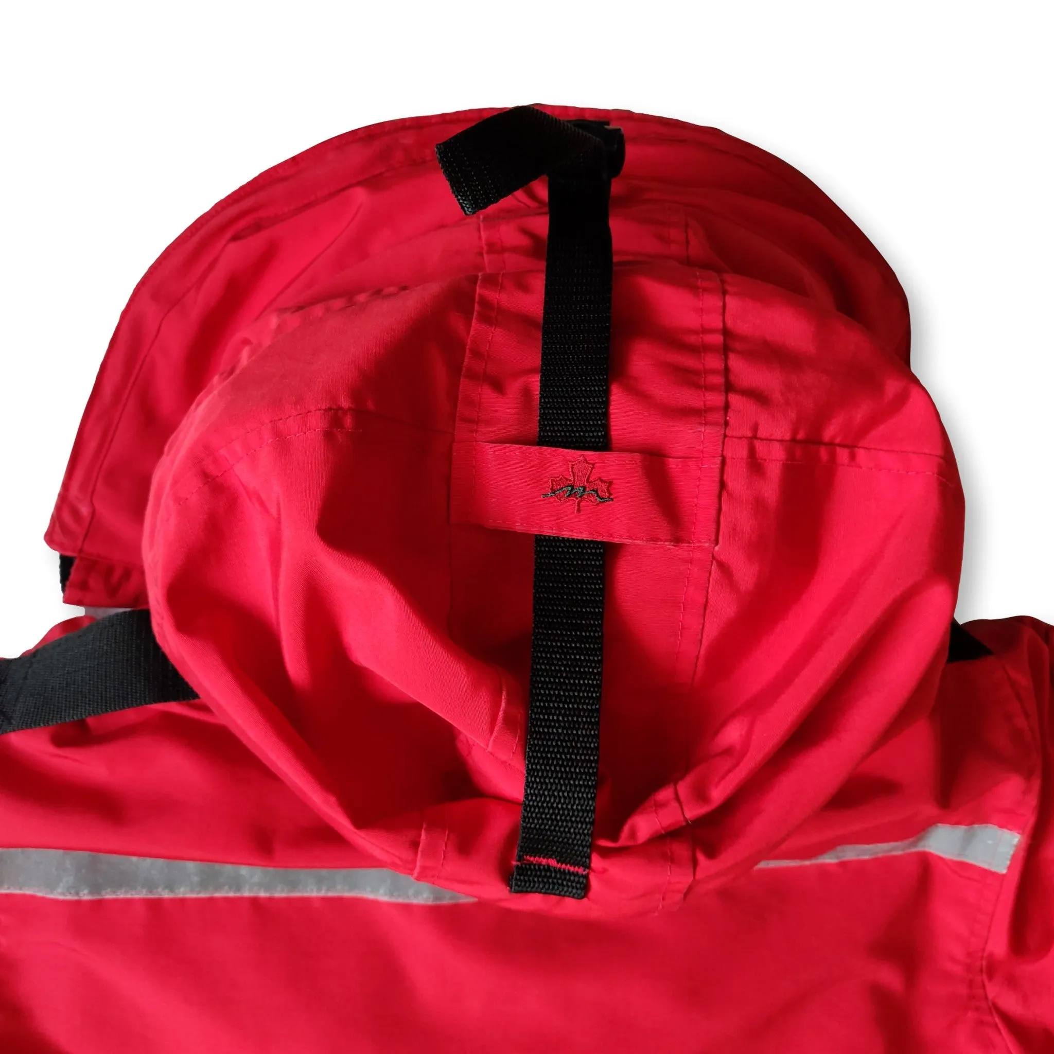 1986 red Canada Goose X Museum Heli Arctic coat