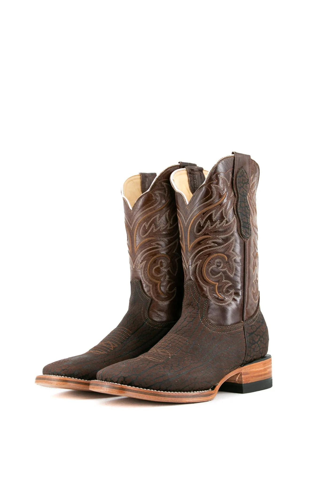 400 Bull Neck Square Toe Cowboy Boot FINAL SALE