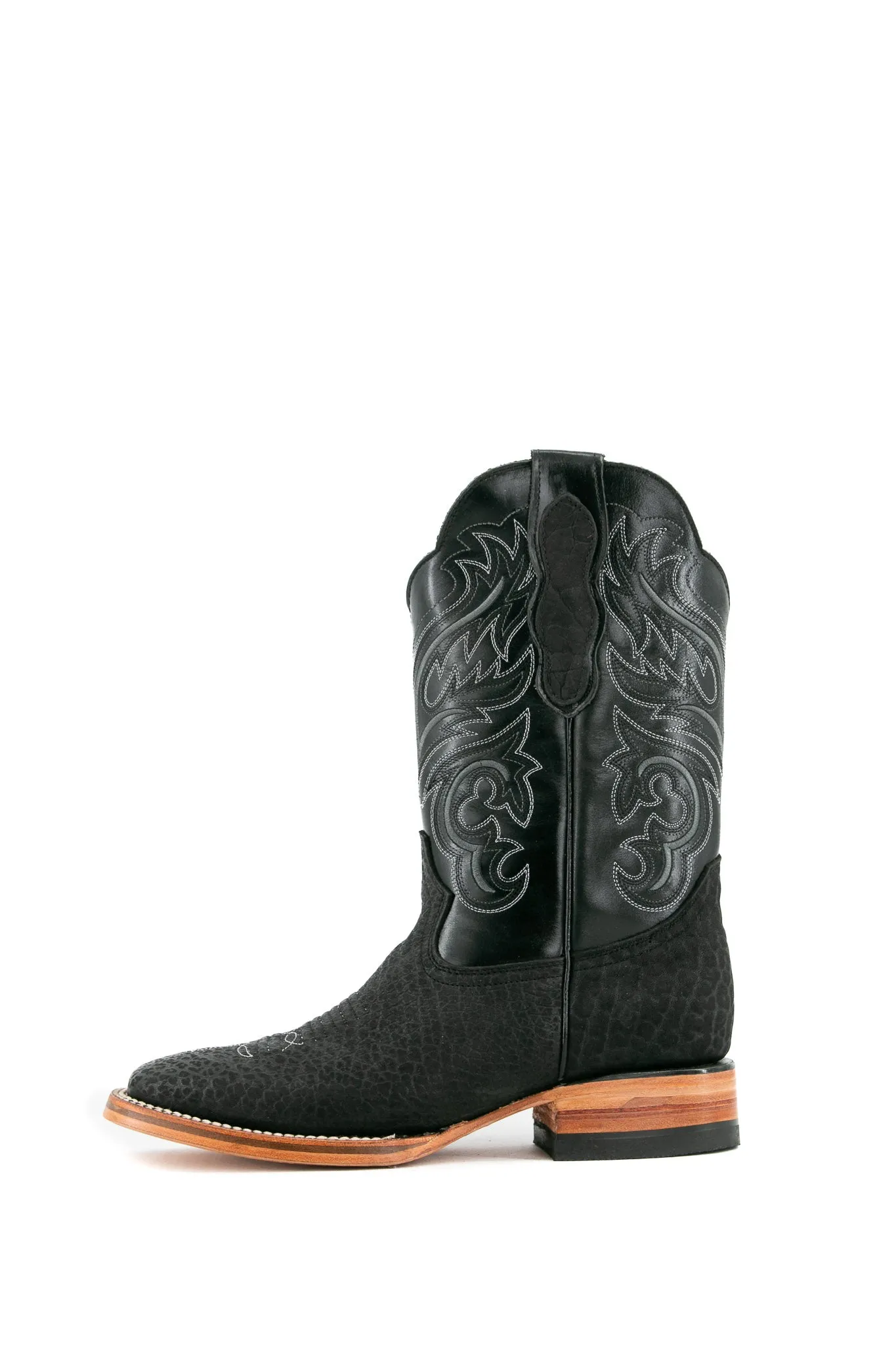 400 Bull Neck Square Toe Cowboy Boot FINAL SALE