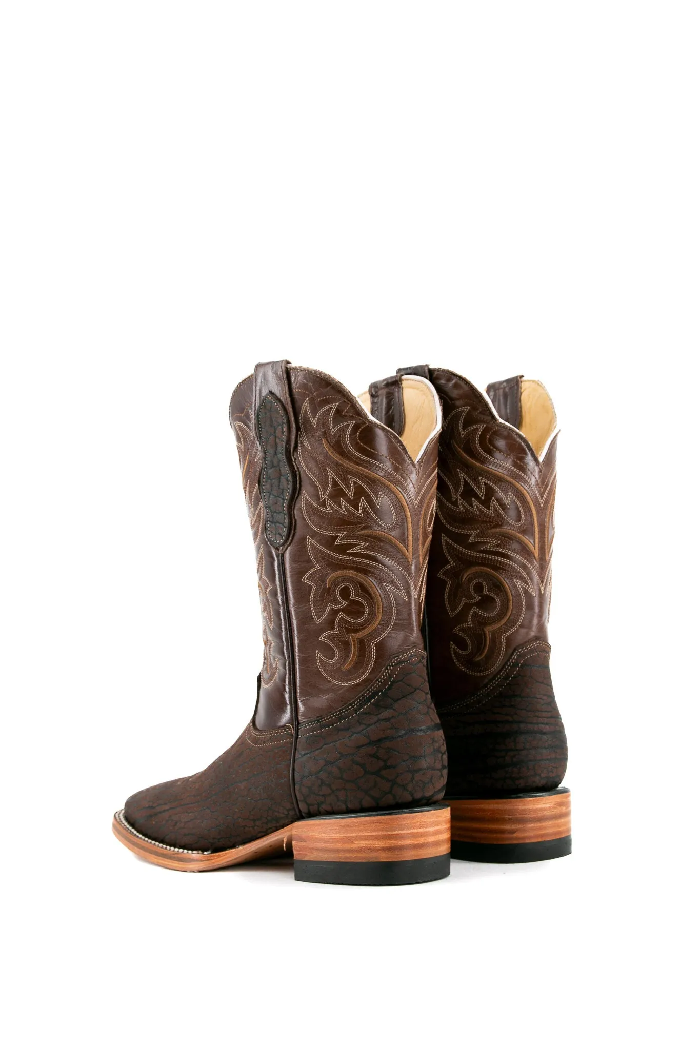 400 Bull Neck Square Toe Cowboy Boot FINAL SALE