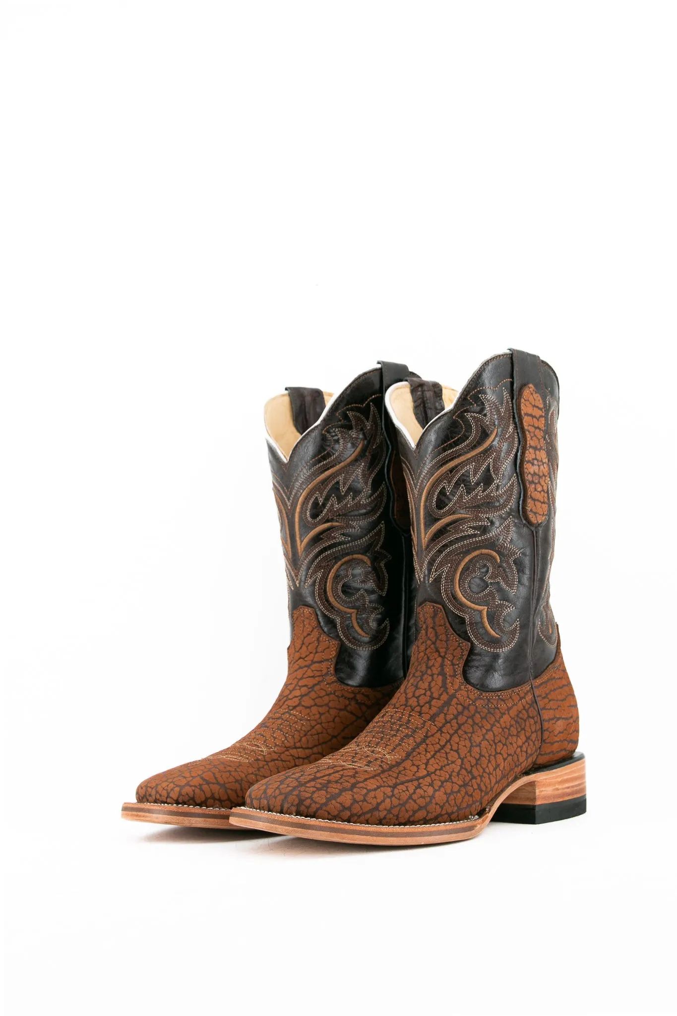 400 Bull Neck Square Toe Cowboy Boot FINAL SALE