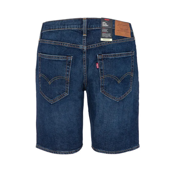 412 SLIM DENIM SHORT Man Icepick light indigo