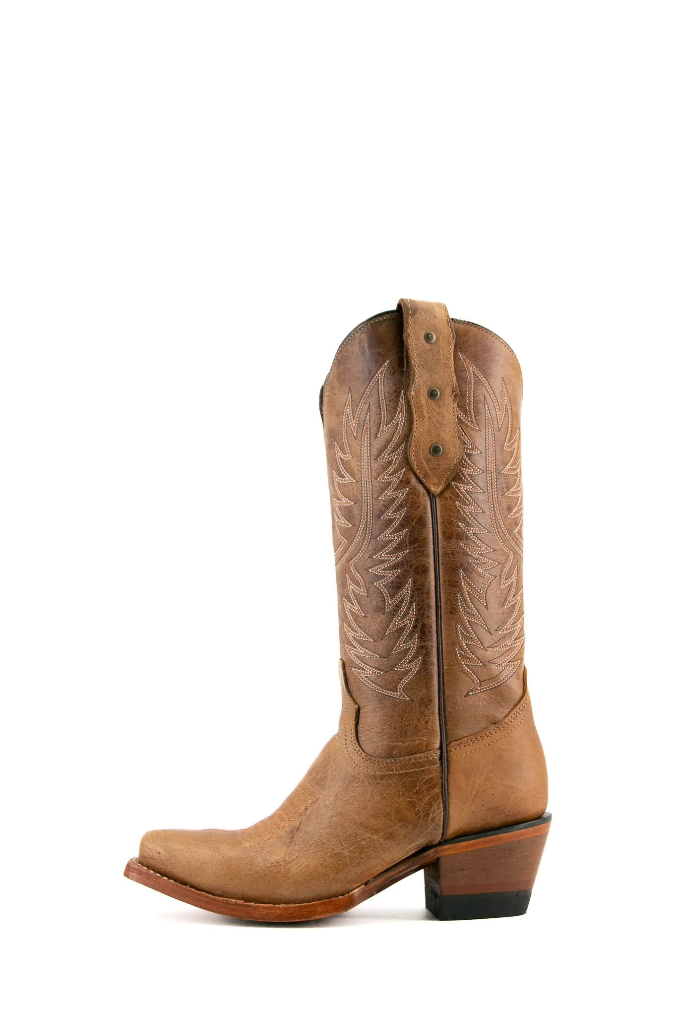 602 Ebano Snip Toe Cowgirl Boot