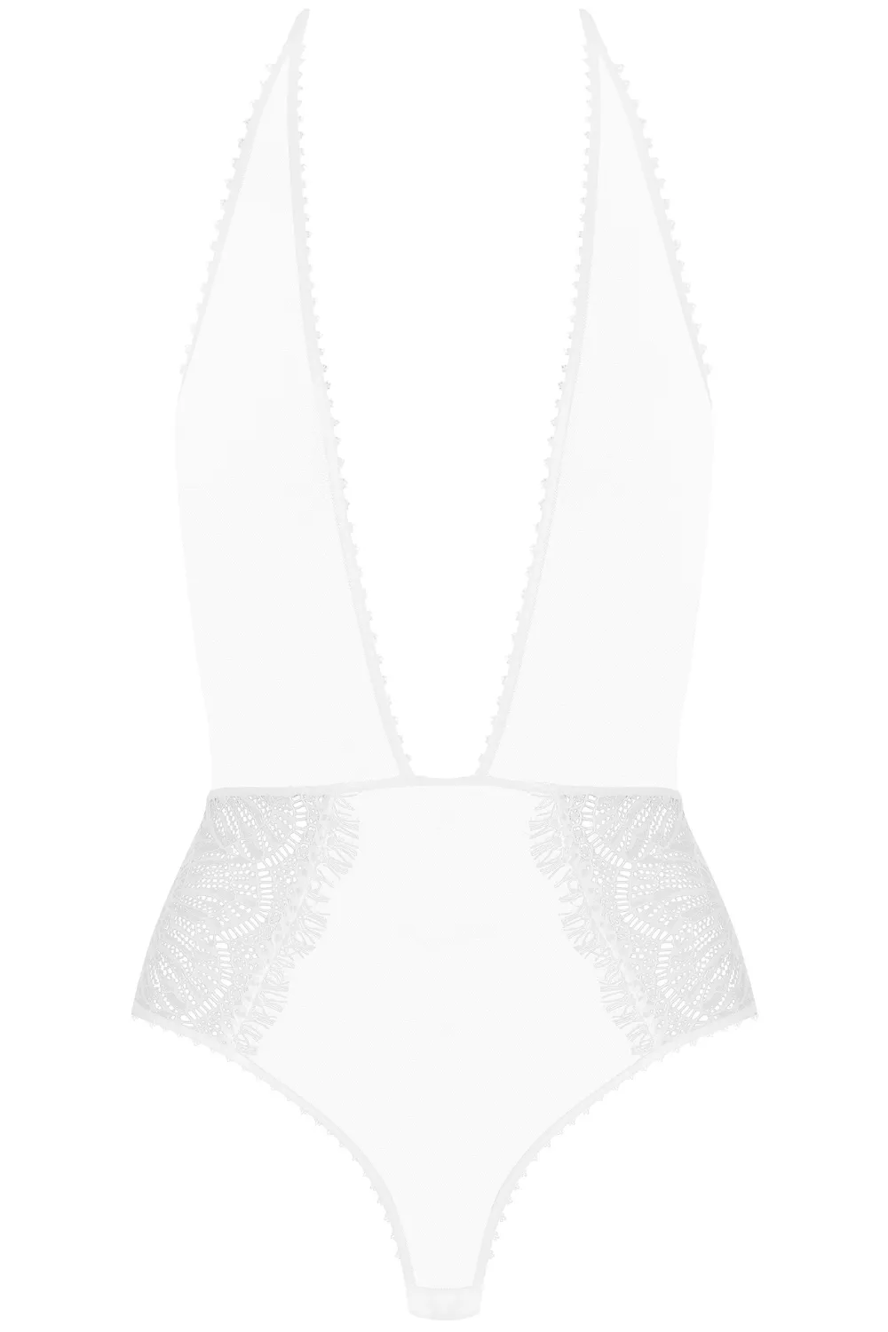 Accroche Coeur Thong Bodysuit