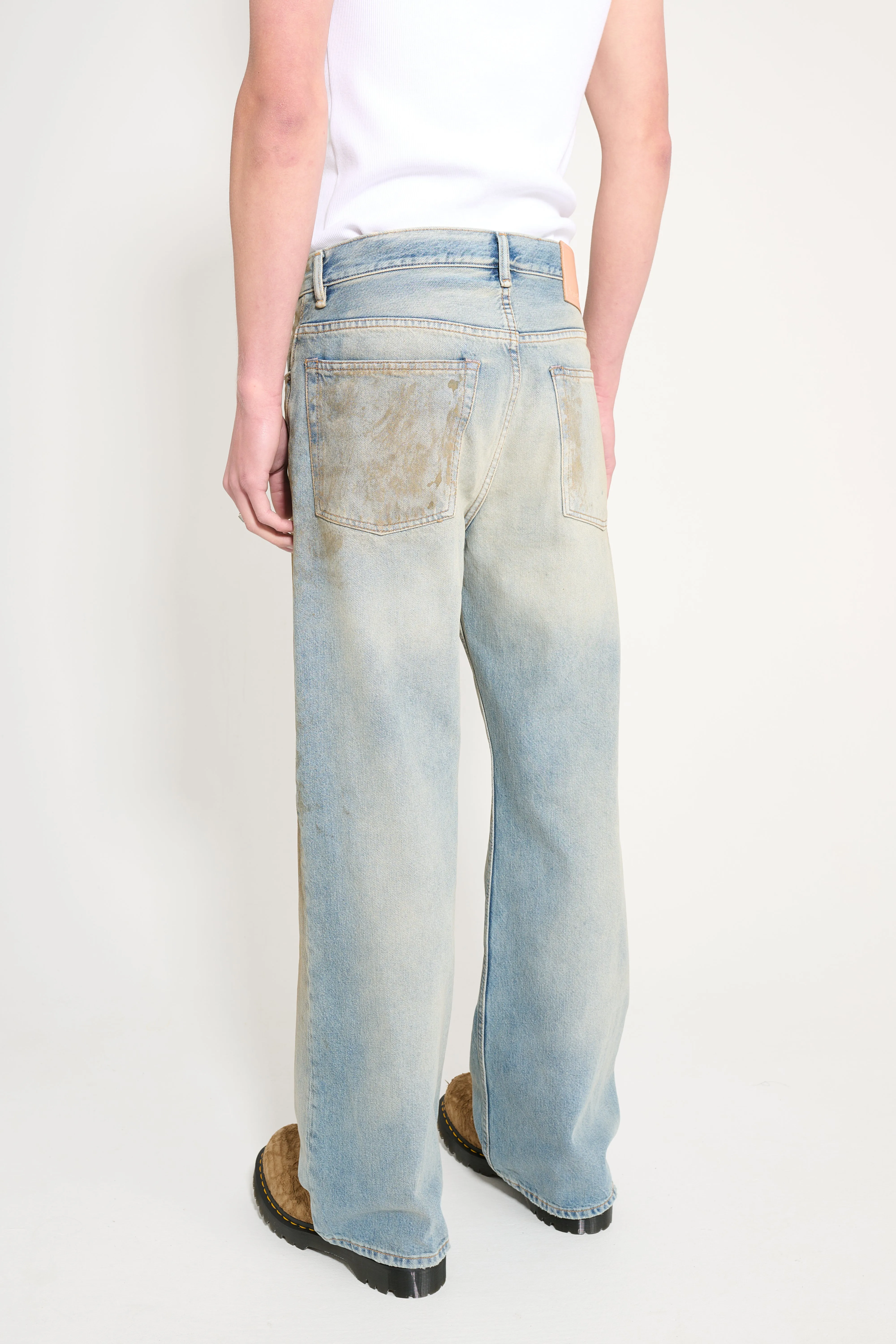 Acne Studios 2021M Loose Jeans Mid Blue