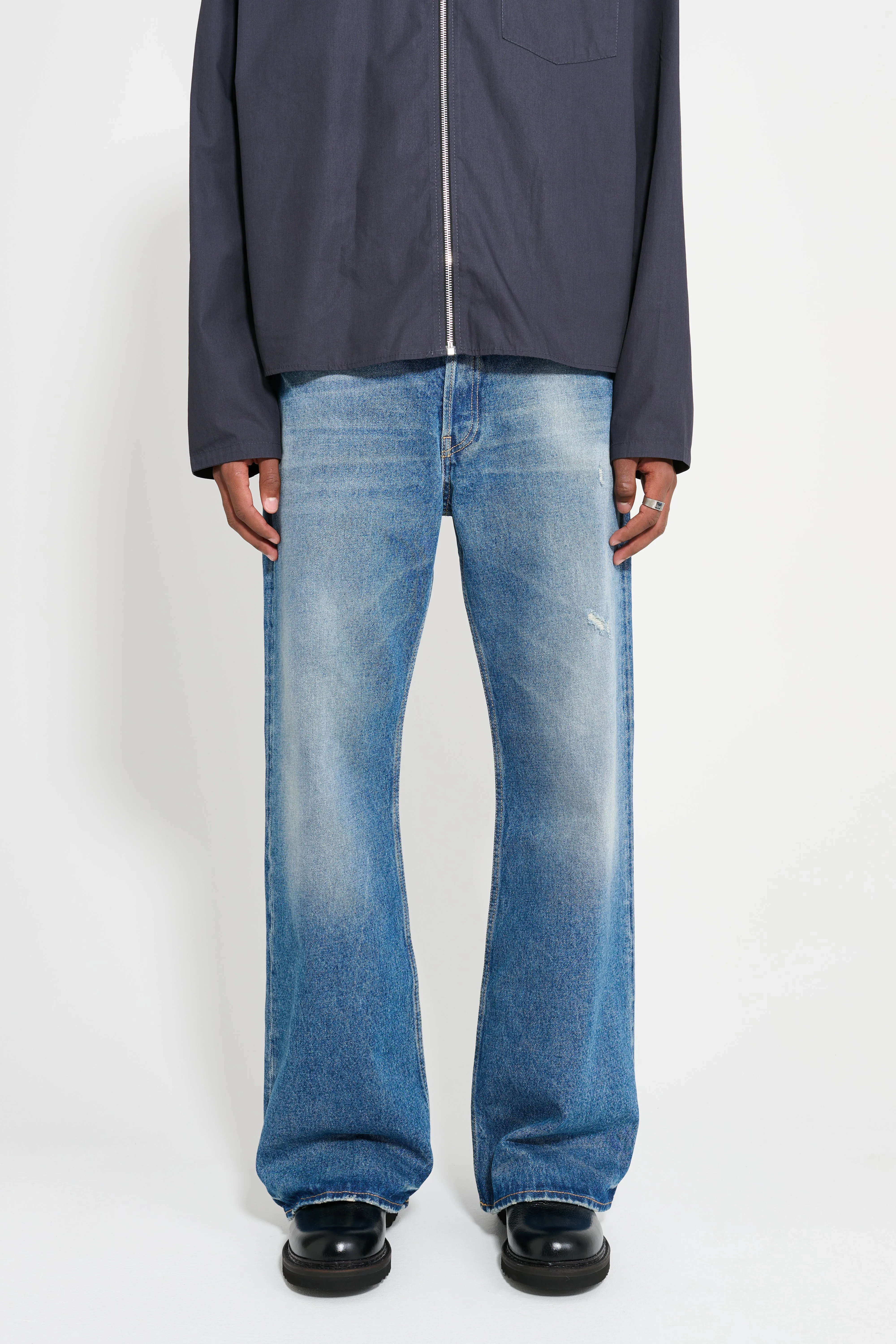 Acne Studios 2021M Loose Jeans Vintage Blue