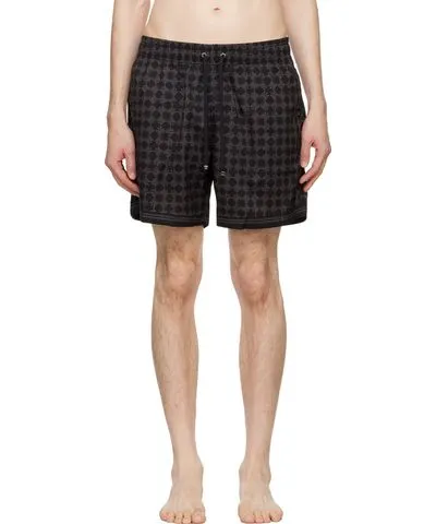 Amiri Black MA Quad Swim Shorts