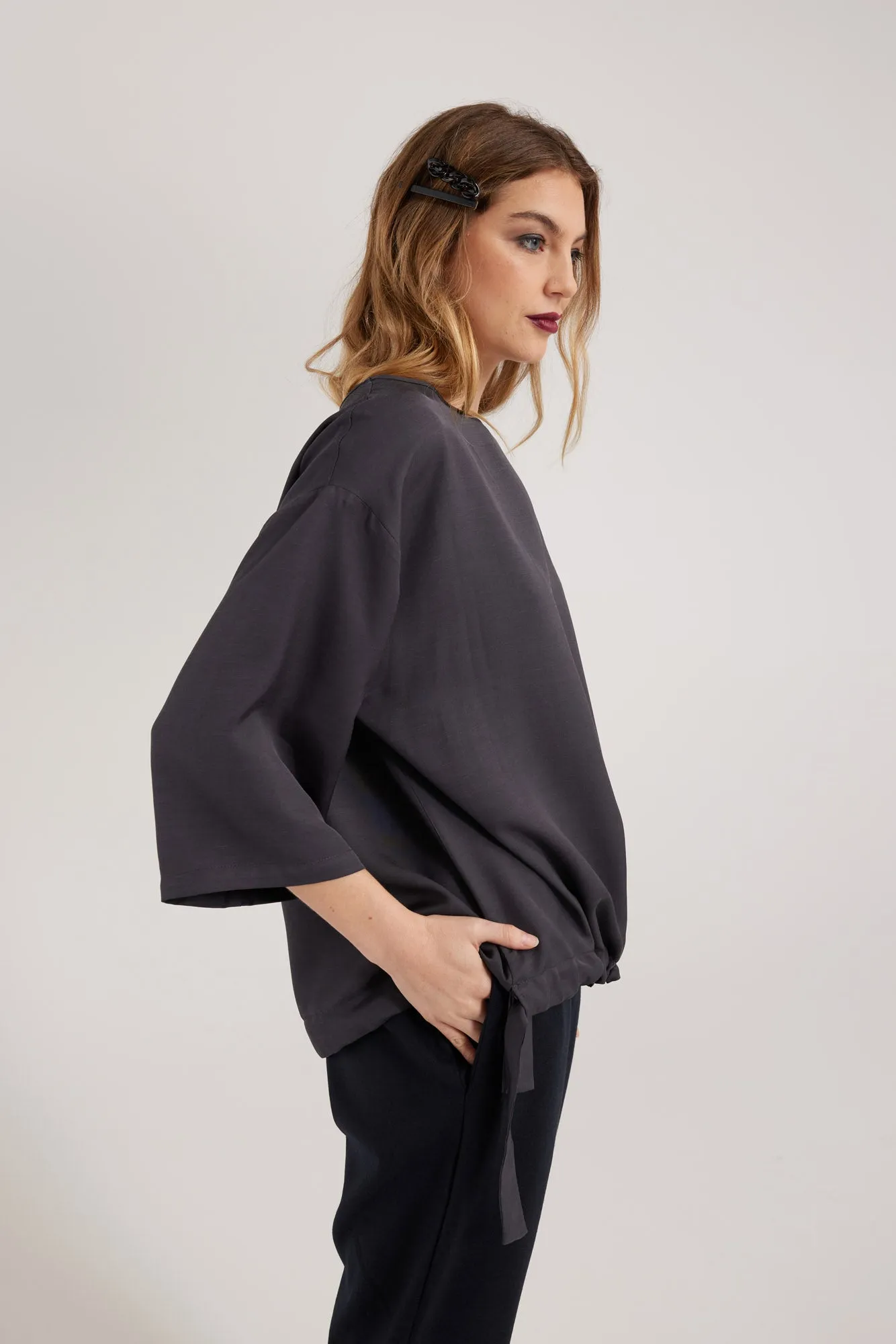 ASHER TOP | CHARCOAL