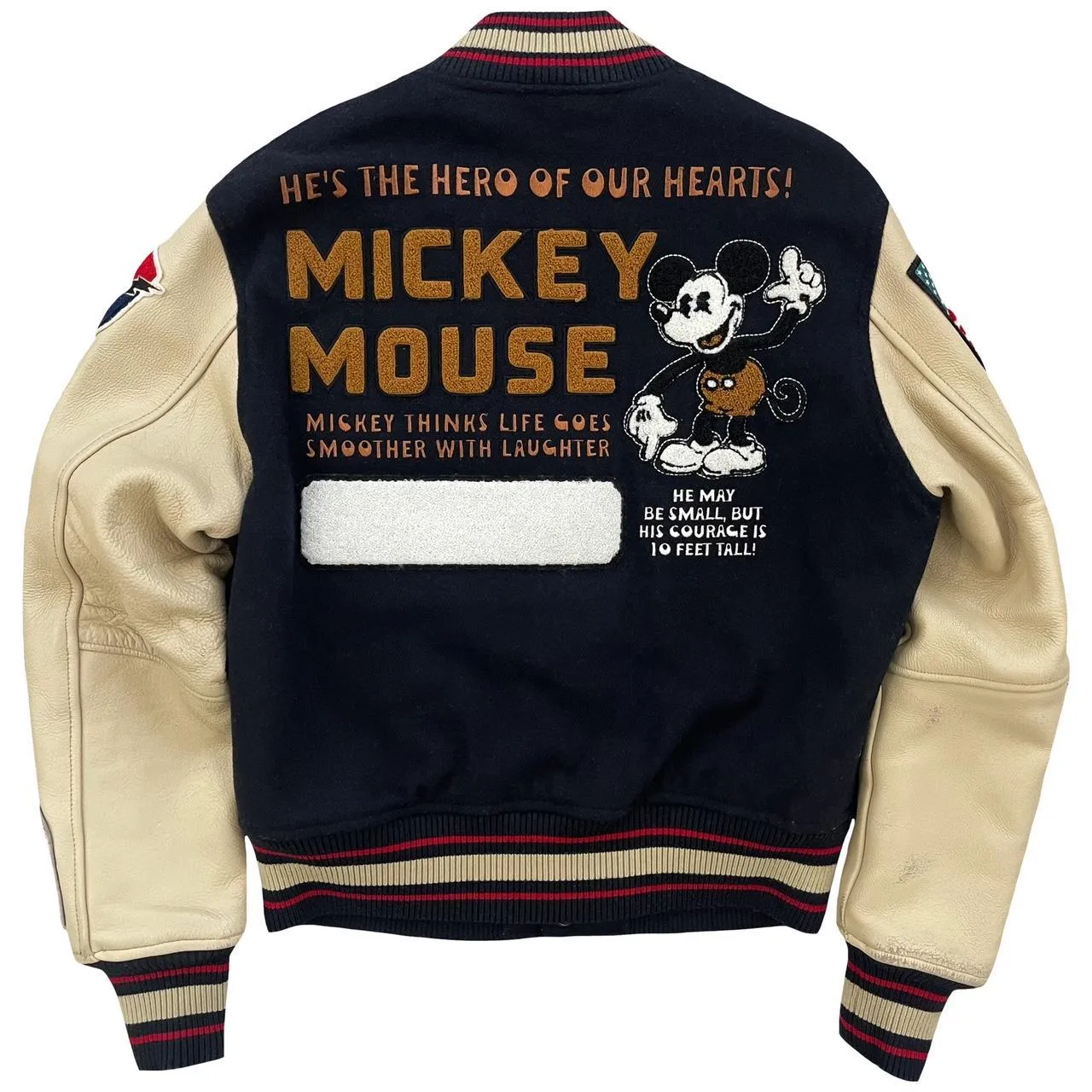 Avirex x Mickey Mouse Varsity Jacket