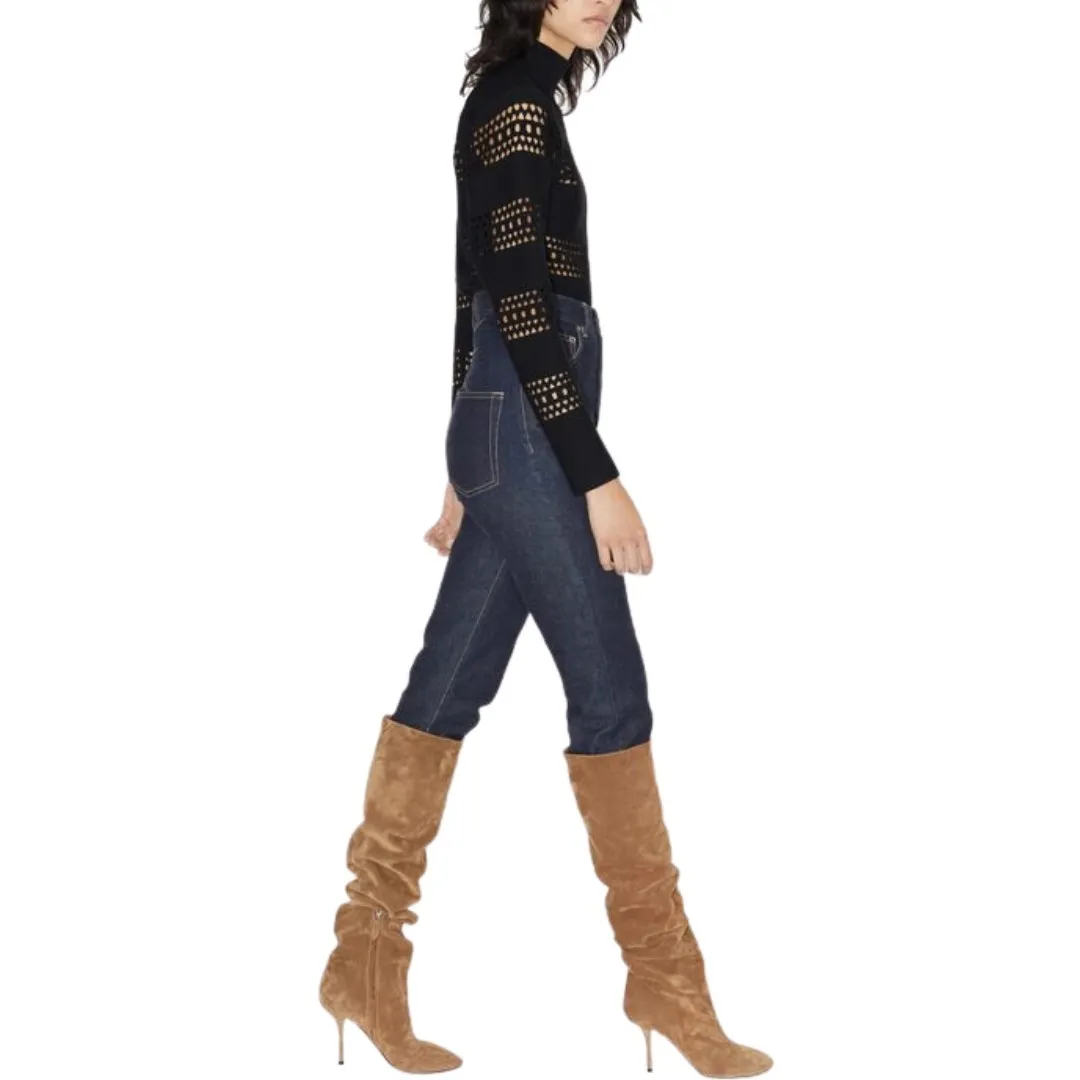 Azzedine Alaia  |Casual Style Street Style Long Sleeves High-Neck