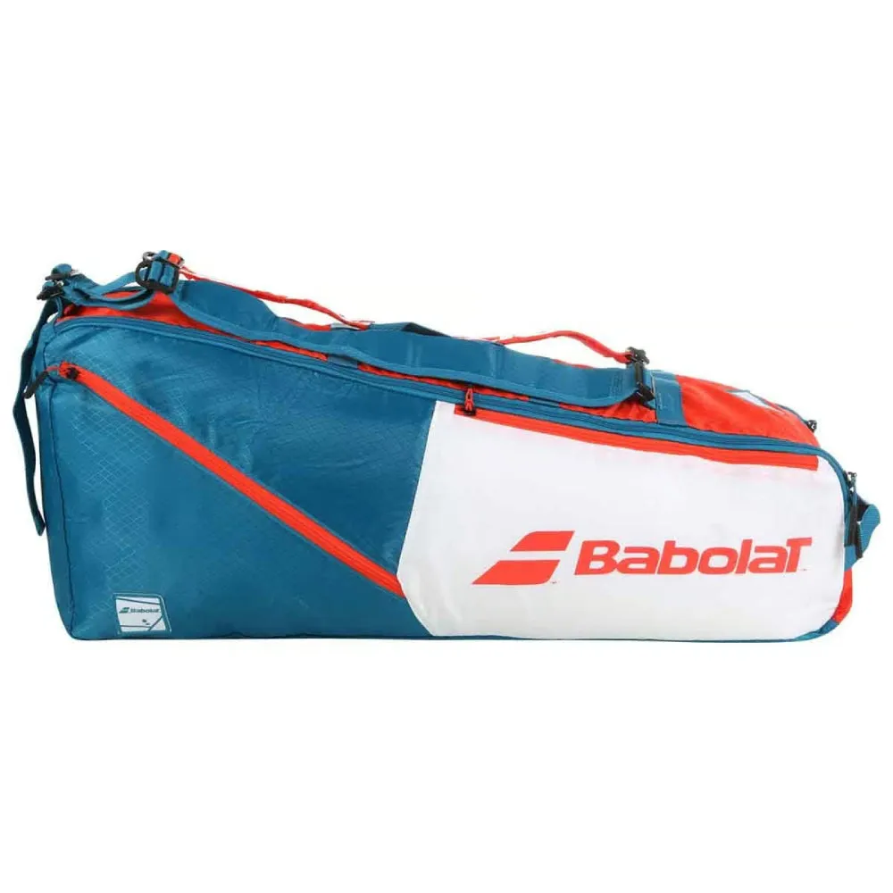 Babolat Evo 6R Tennis Kit Bag (White/Blue/Red)