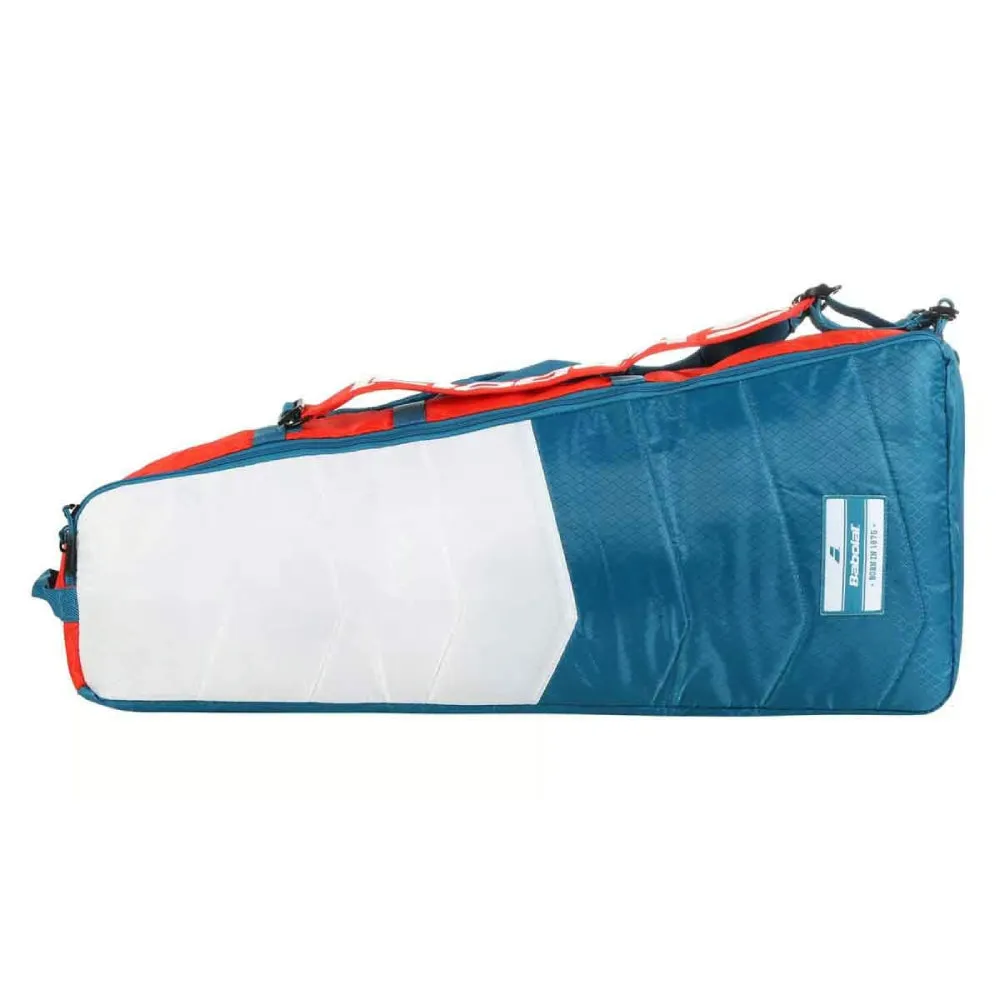 Babolat Evo 6R Tennis Kit Bag (White/Blue/Red)