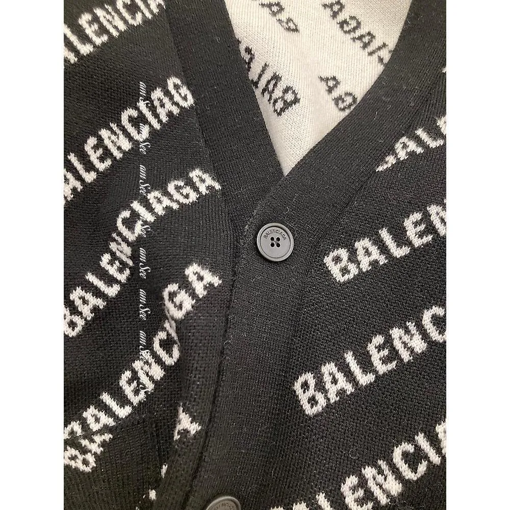 BALENCIAGA  |Monogram Casual Style Unisex Street Style V-Neck