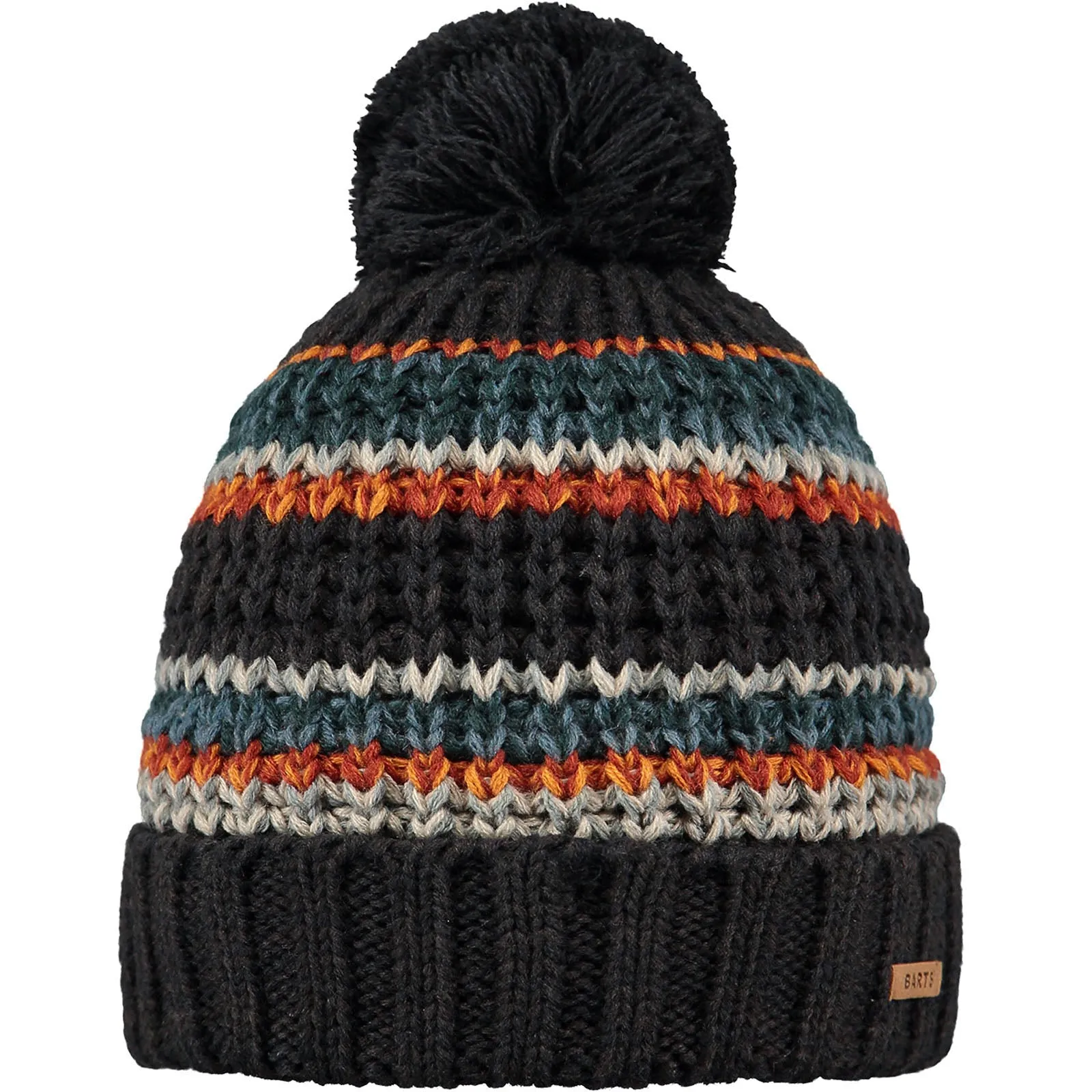 Barts Kids Goser Pom Pom Mixed Knit Bobble Hat