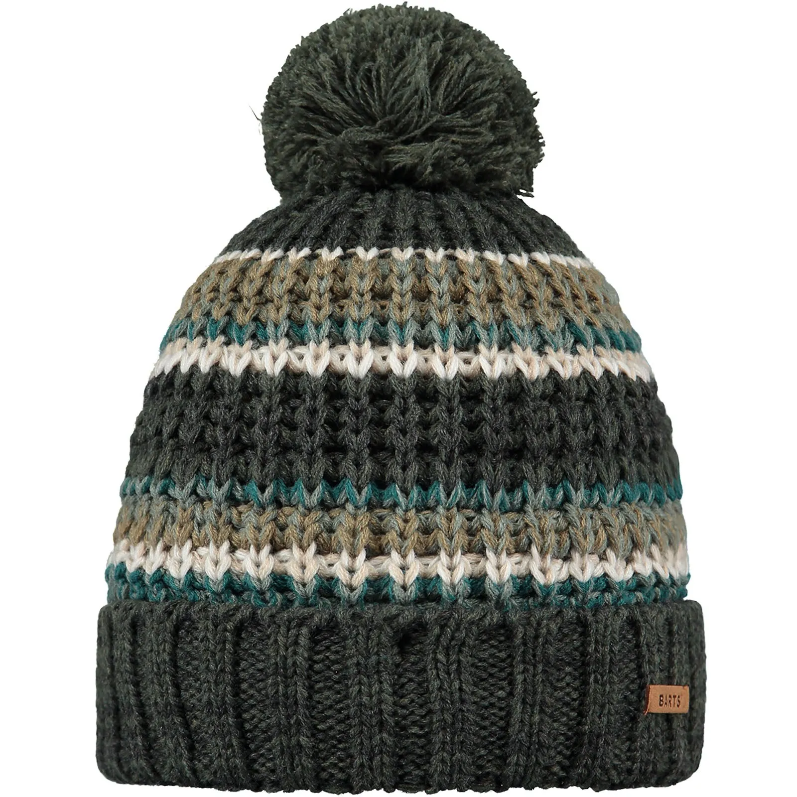 Barts Kids Goser Pom Pom Mixed Knit Bobble Hat