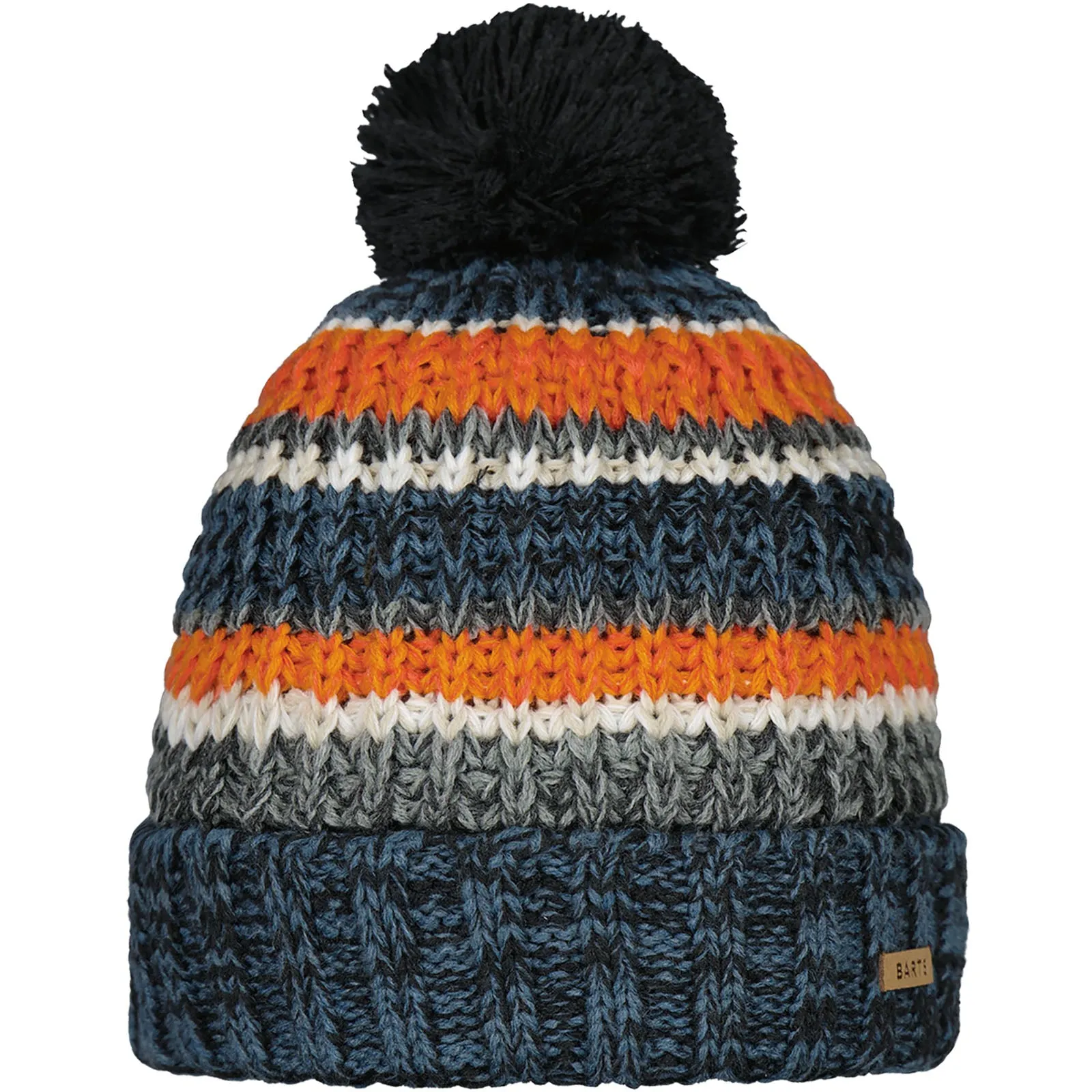 Barts Kids Goser Pom Pom Mixed Knit Bobble Hat