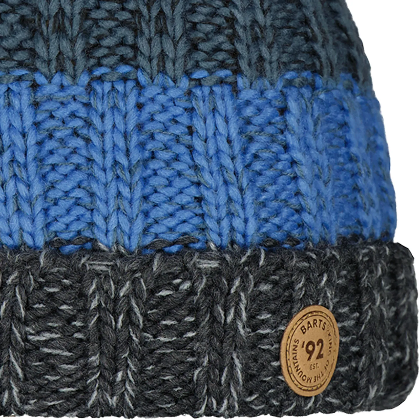 Barts Kids Wilhelm Chunky Cable Knit Bobble Hat