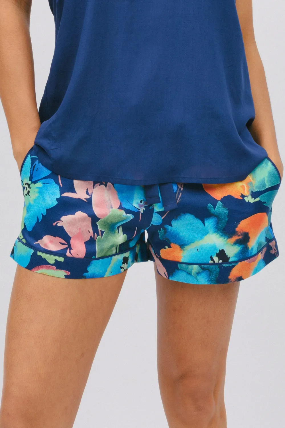 Bea Floral Print Shorts