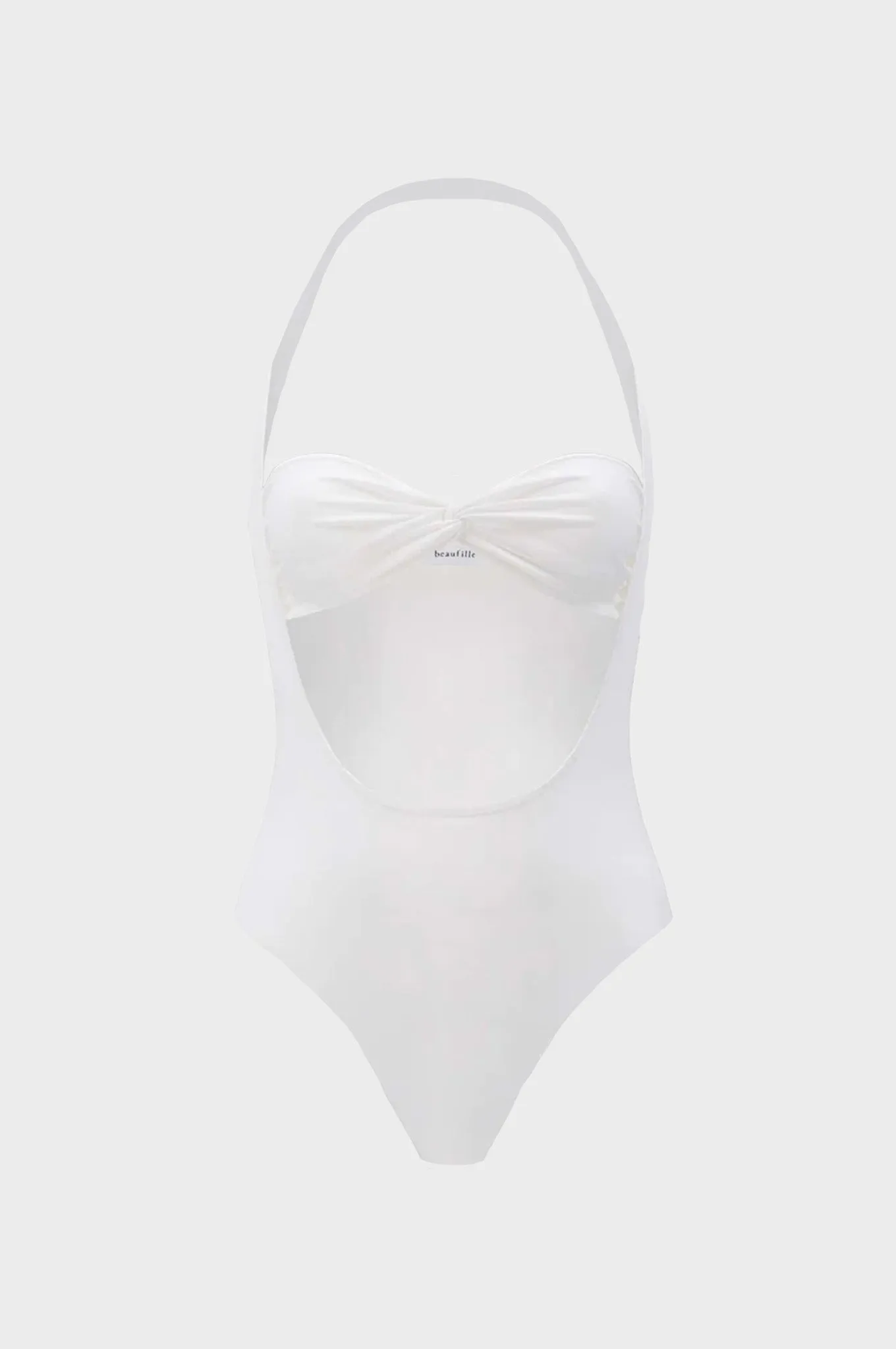 Beaufille - Baes Halter Bodysuit - White