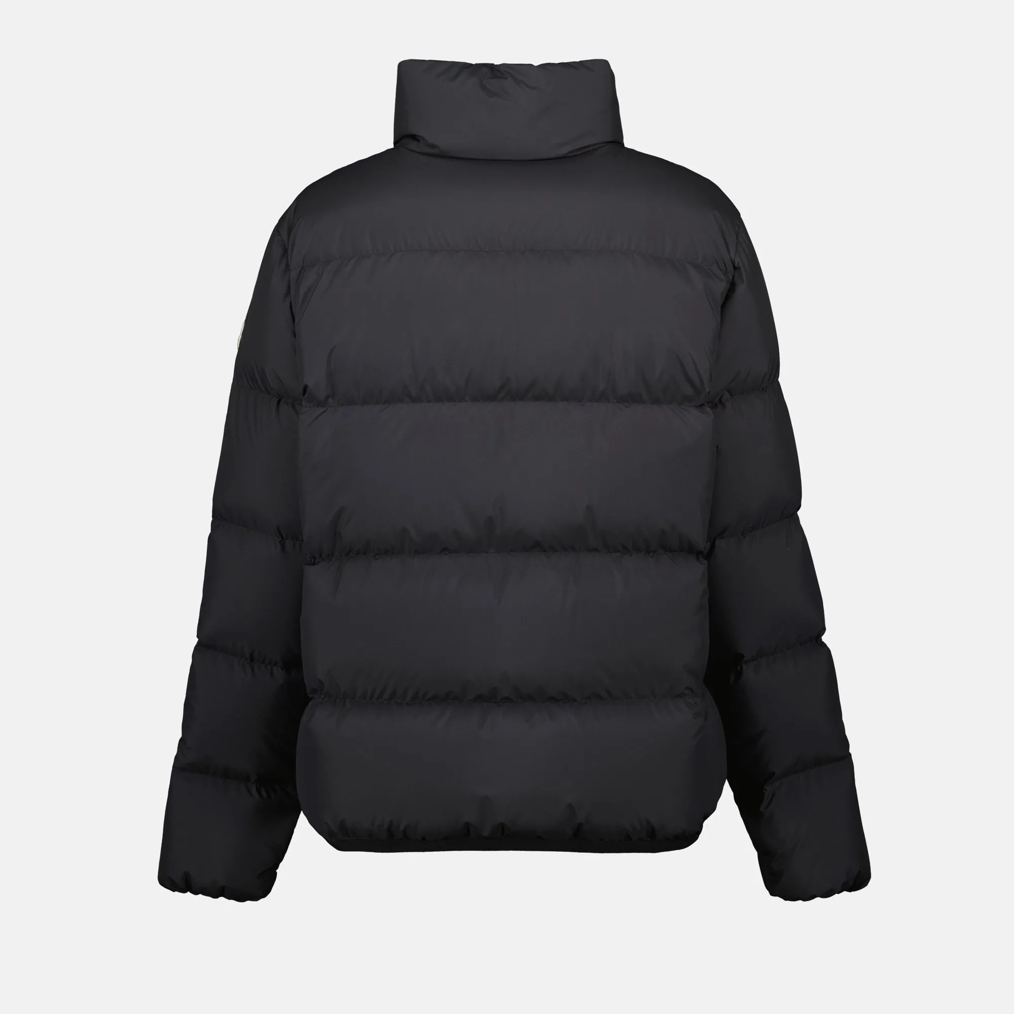 Black Quilted Down Jacket