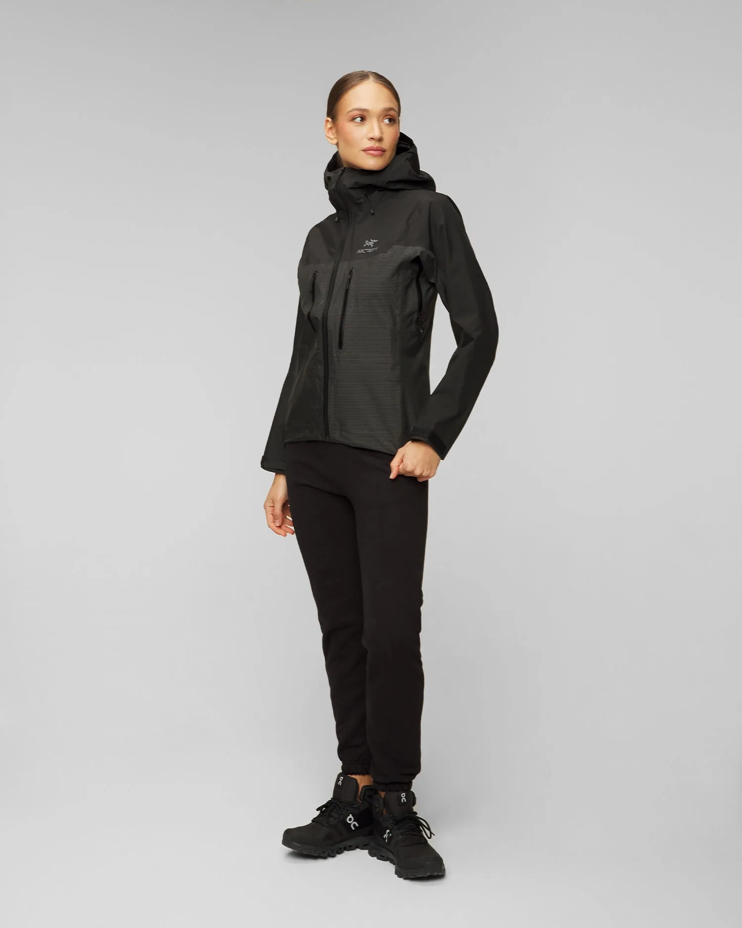 Black women's hardshell jacket Arcteryx Alpha x000007069-2291