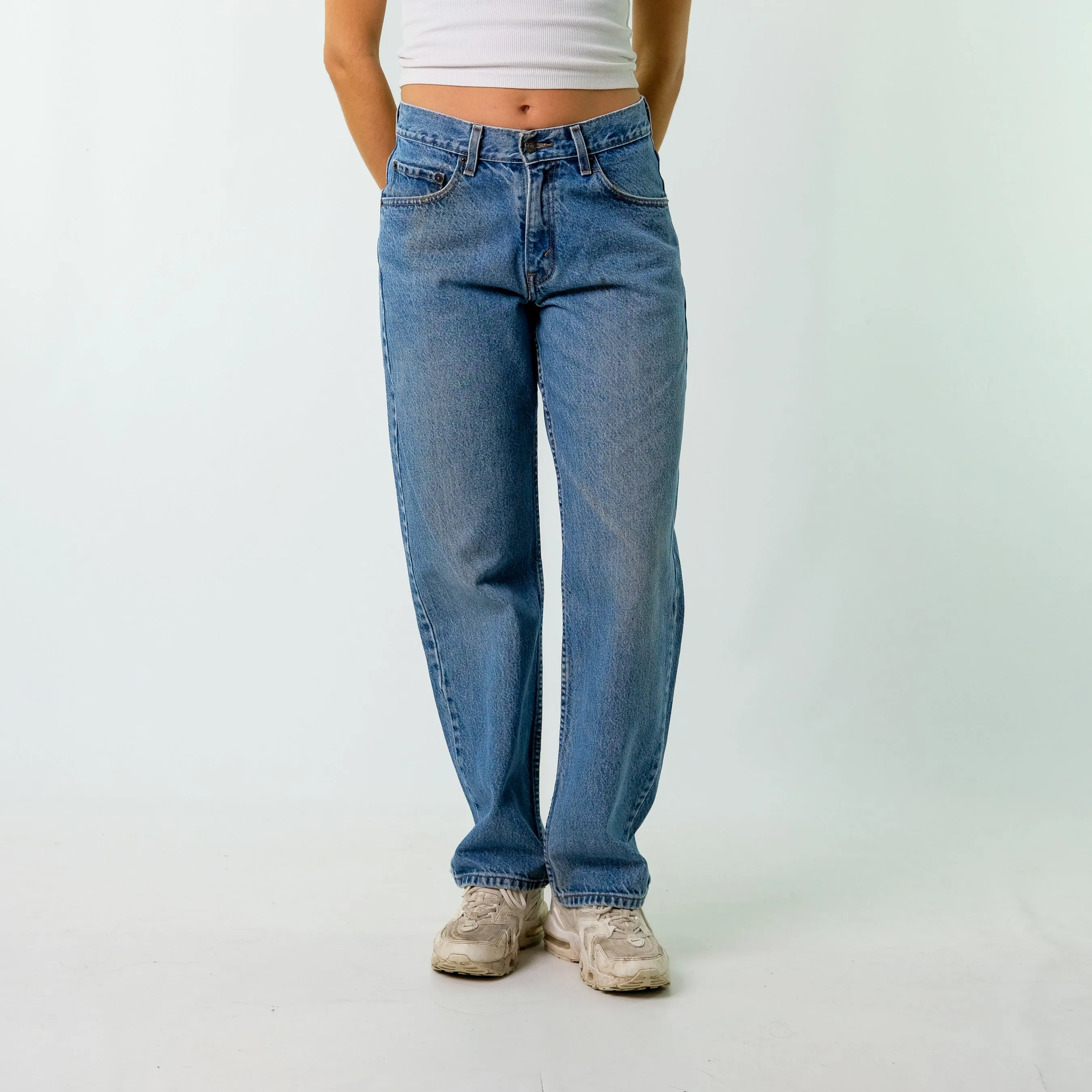 Blue y2ks Levi's Denim Jeans Baggy Pants (30x32)