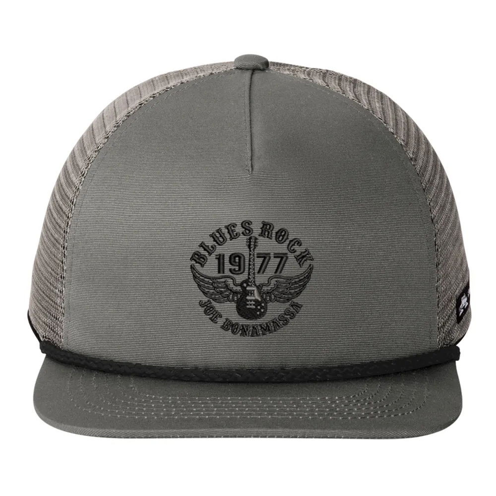 Blues Rock Spacecraft Trucker Hat