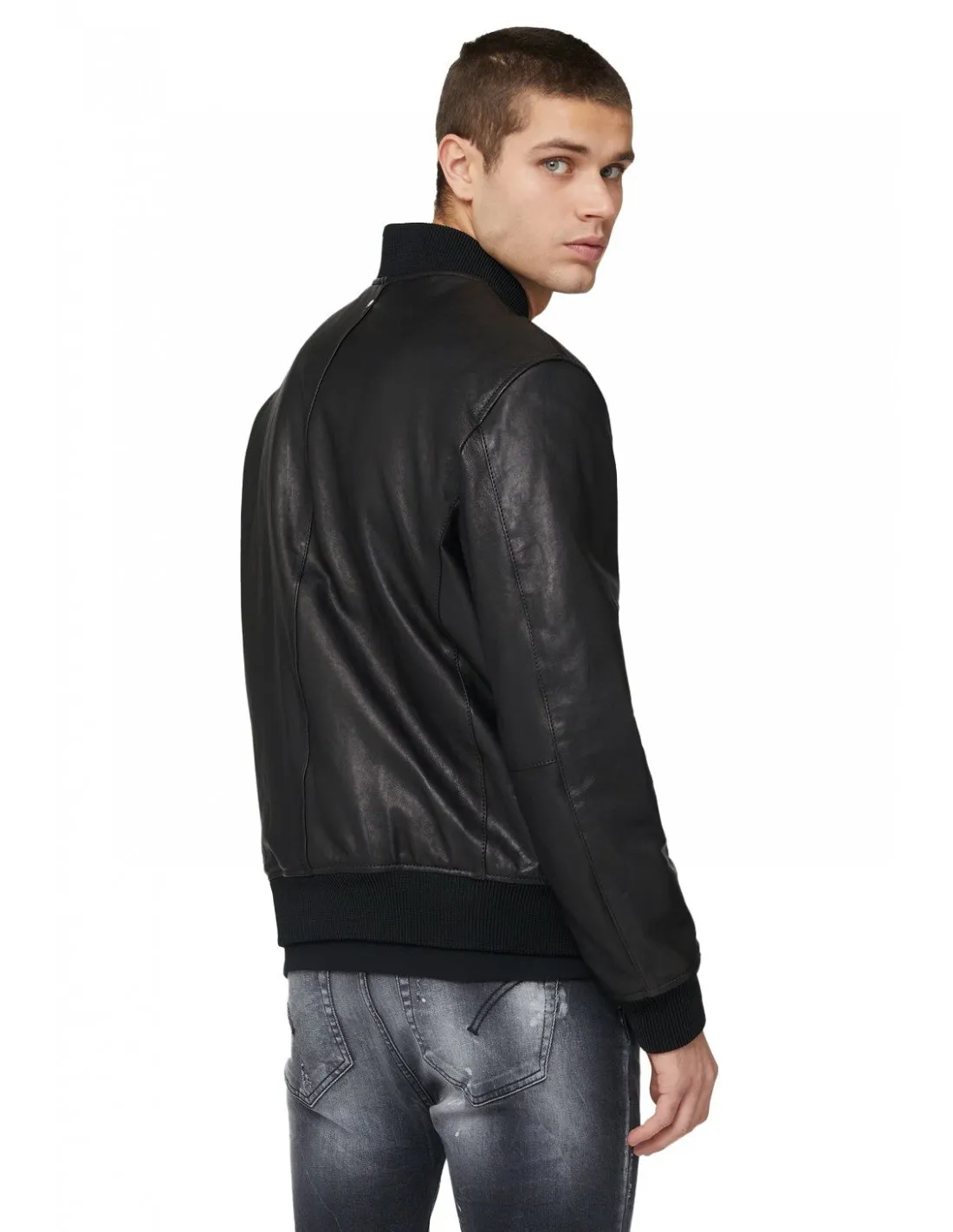 Bomber Dondup uomo UJ852PL0392U nero AI22