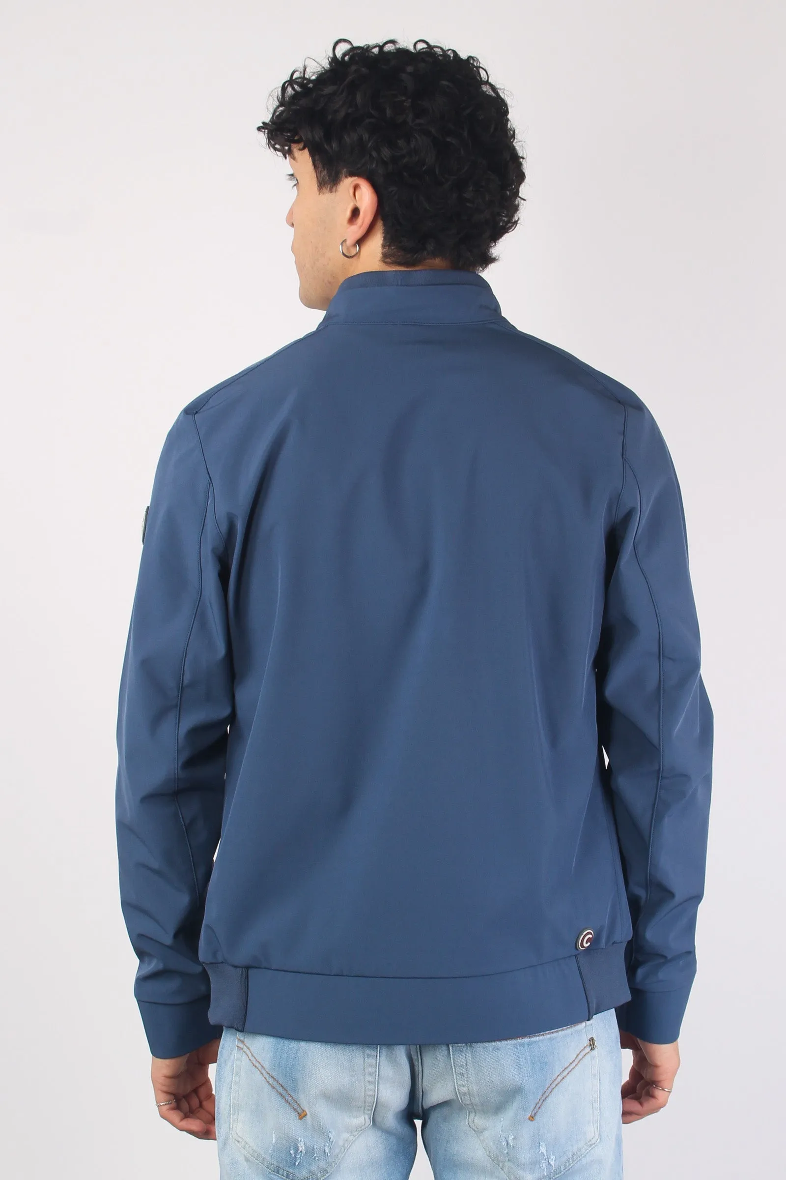 Bomber Soft Shell Dark Blu