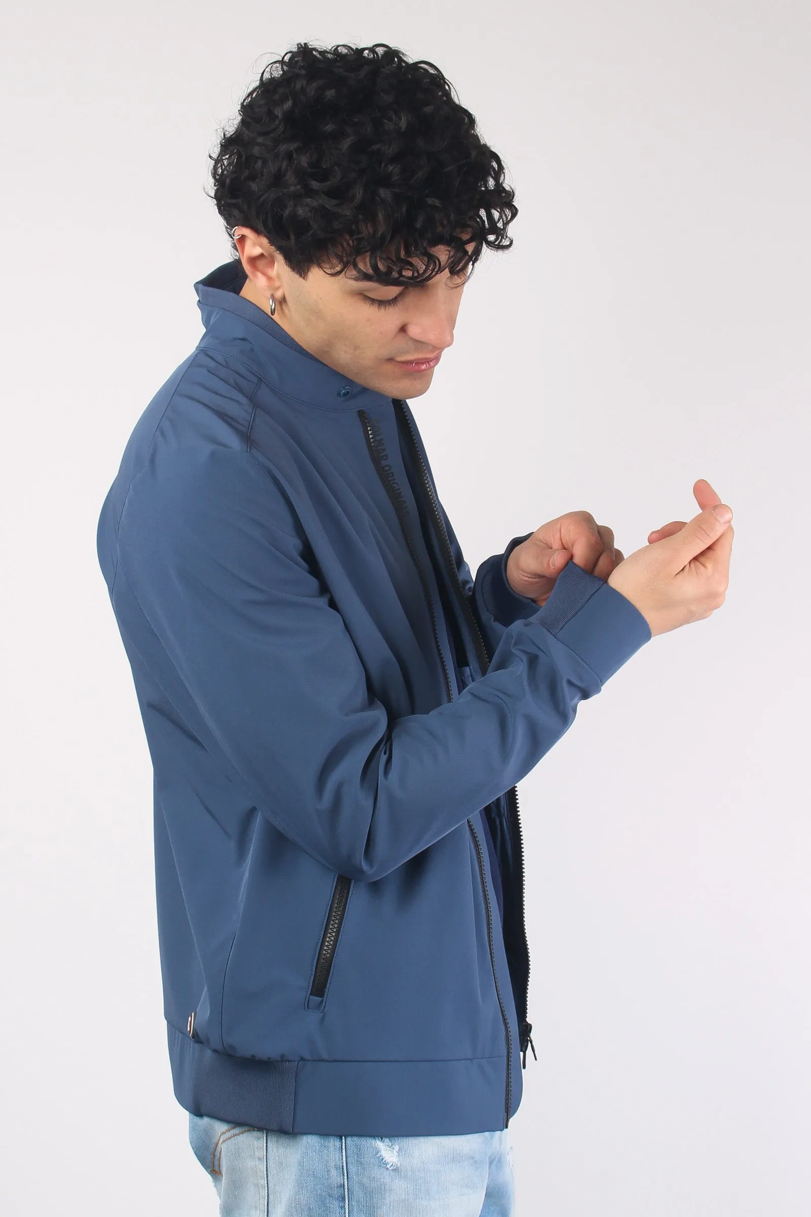 Bomber Soft Shell Dark Blu