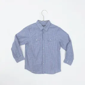 Bonpoint Boys Checked Shirt with Buttons