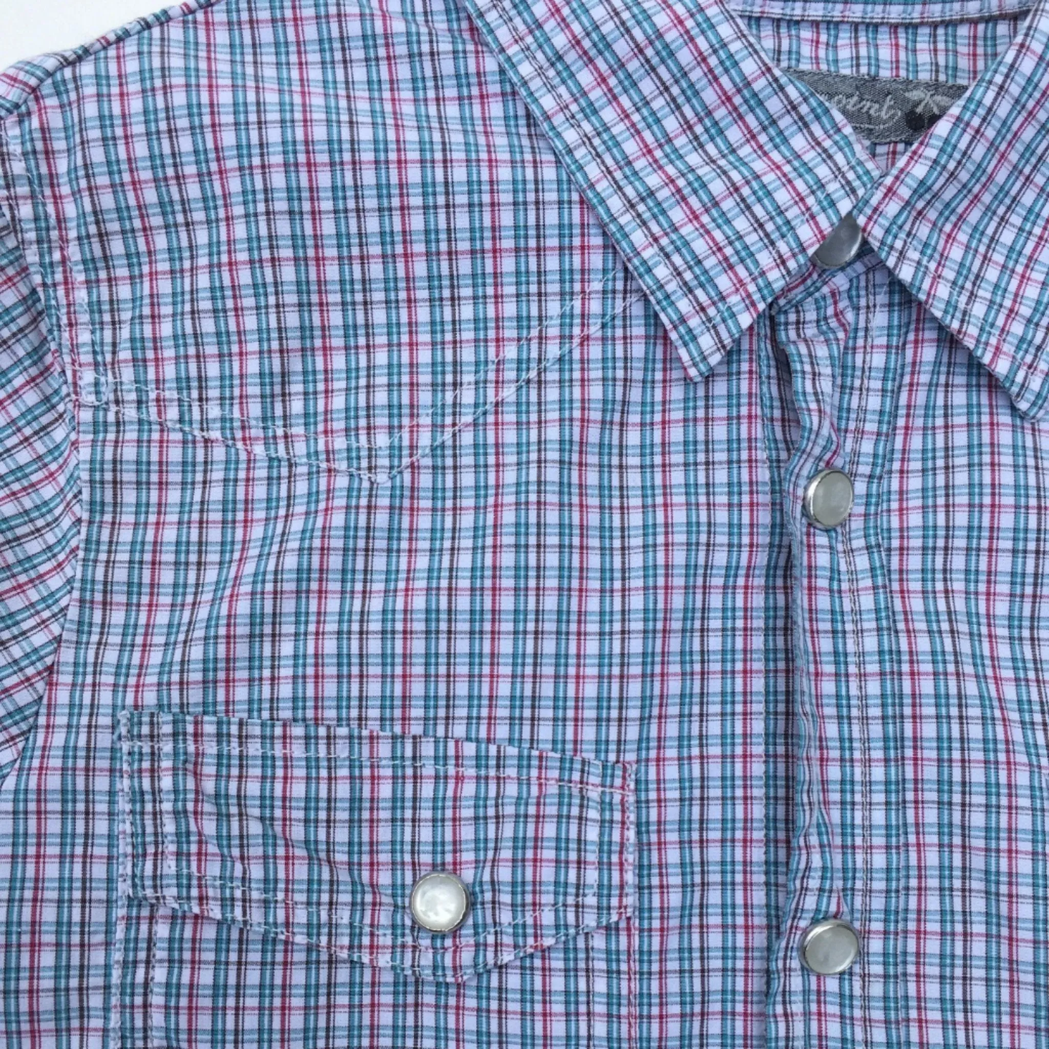 Bonpoint Boys Checked Shirt with Buttons