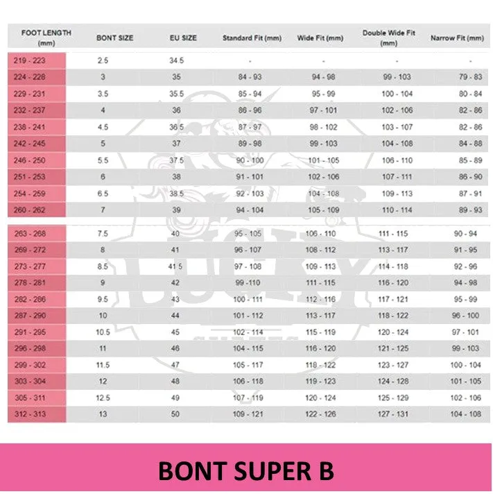 Bont Super B Carbon Speed Boot *Last Pair* Size 5.5