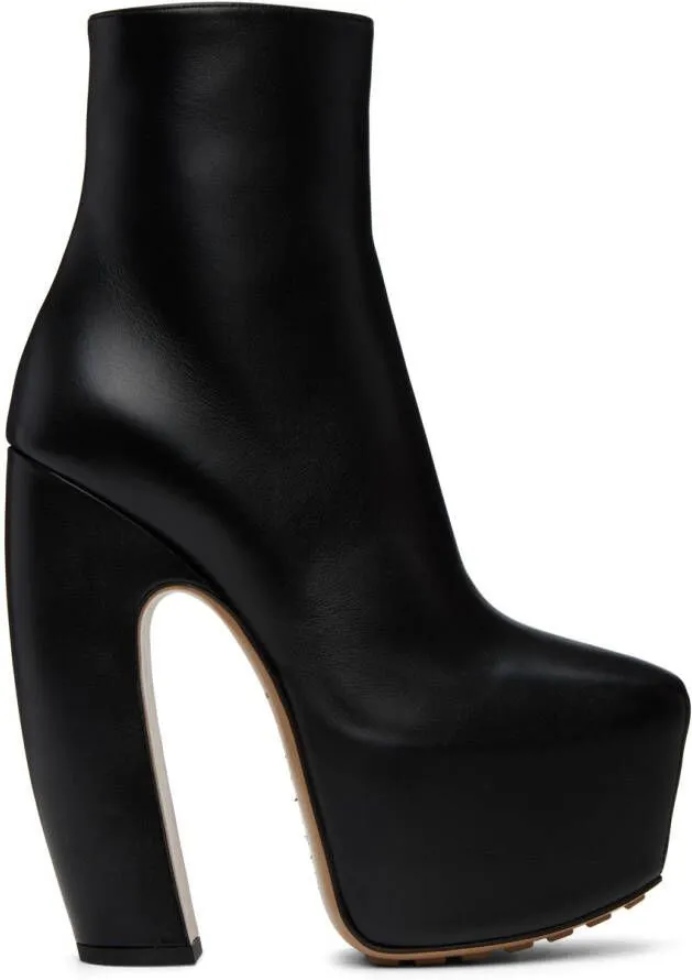 Bottega Veneta Black Mostra Ankle Boot