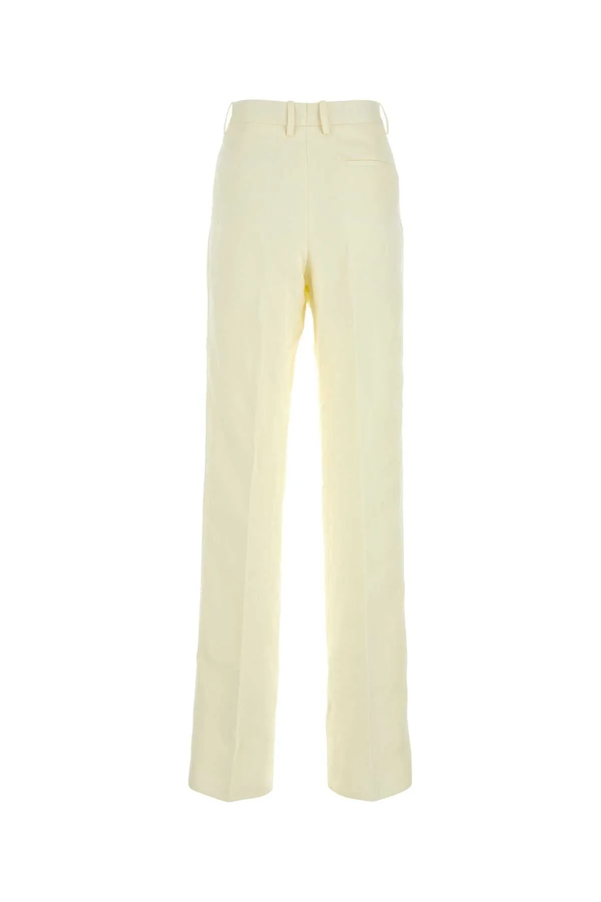 Bottega Veneta Cream Linen Pant