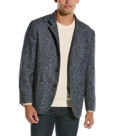 Brunello Cucinelli Wool & Alpaca-Blend Blazer