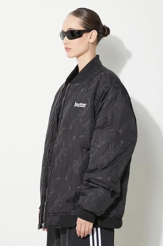 Butter Goods bomber jacket Scorpion black color BGQ1243401