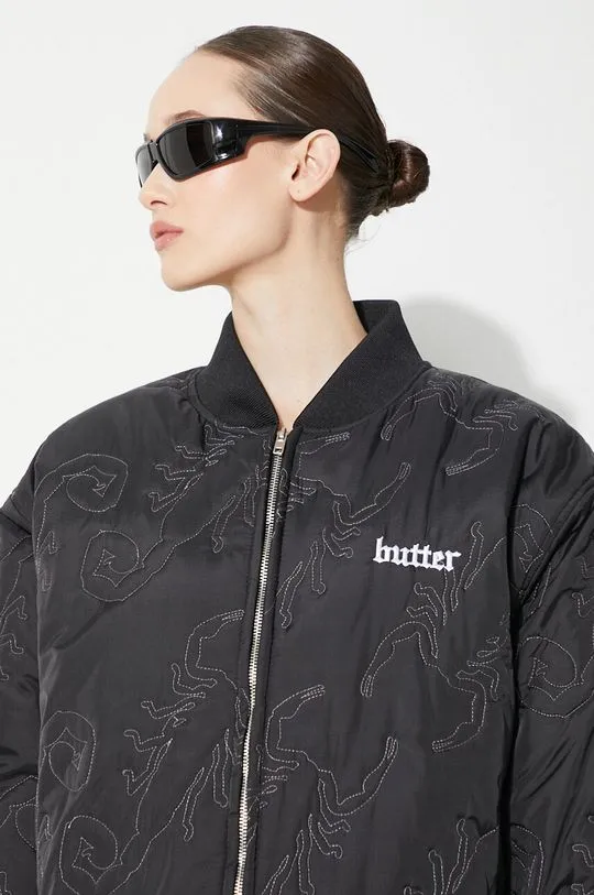 Butter Goods bomber jacket Scorpion black color BGQ1243401