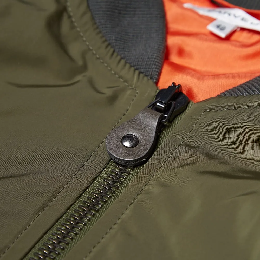 Carven Vintage MA-1 Bomber JacketKhaki Olive