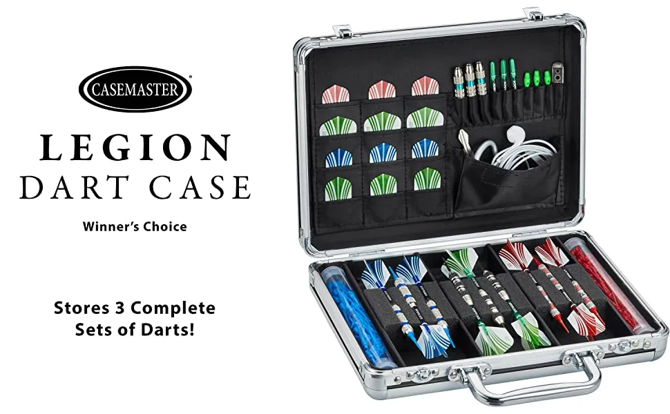 CaseMaster Legion Aluminum Dart Case