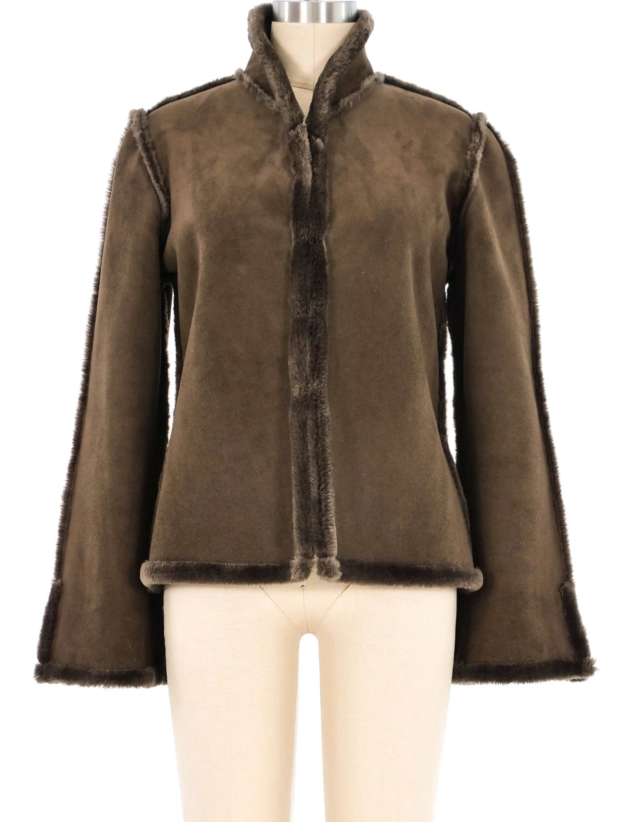 Chloe Faux Suede Jacket