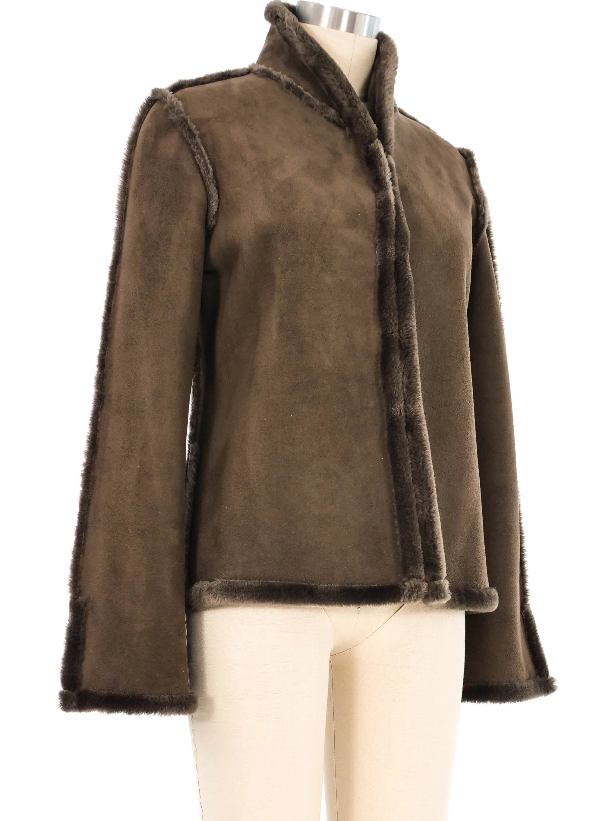 Chloe Faux Suede Jacket