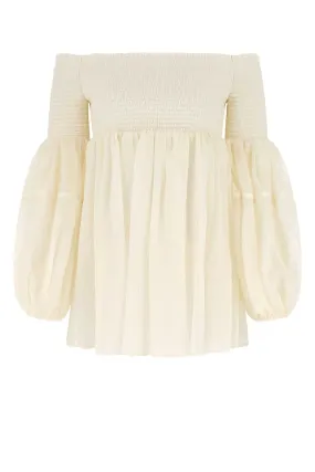 Chloé Off-Shoulder Knit Top