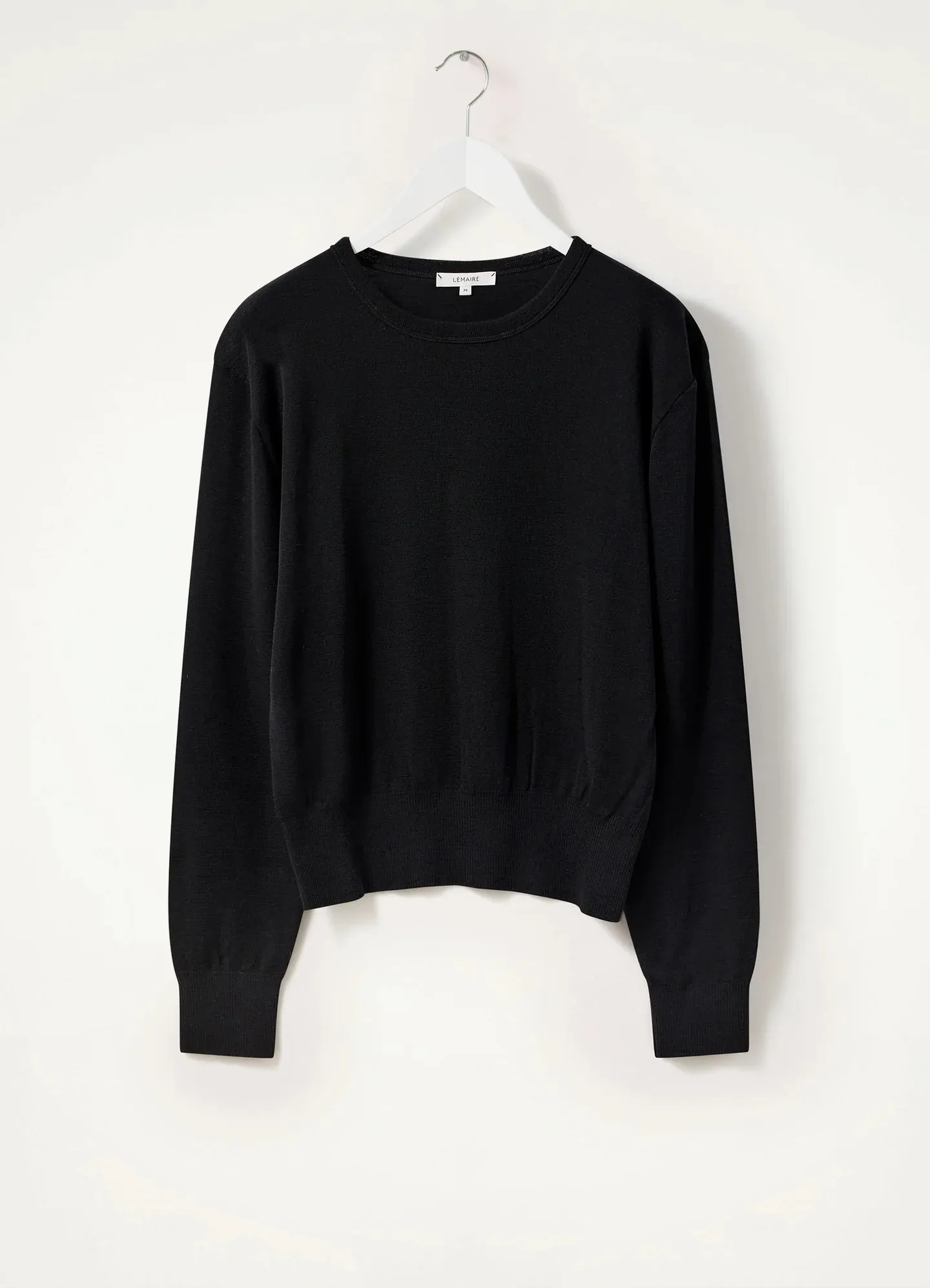 CHRISTOPHE LEMAIRE  |Crew Neck Unisex Wool Long Sleeves V-neck & Crew neck