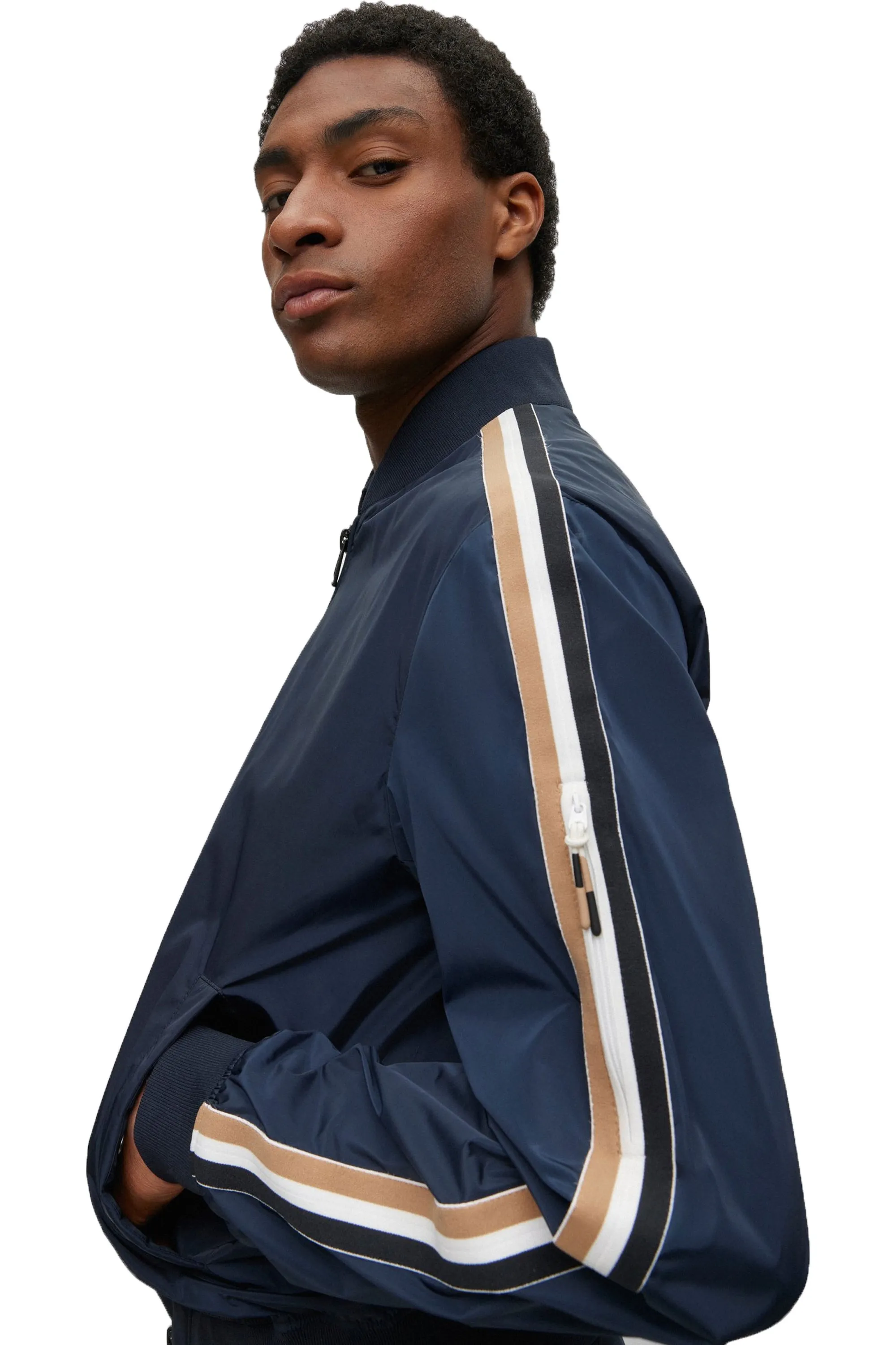 Coltrane Bomber Jacket Navy