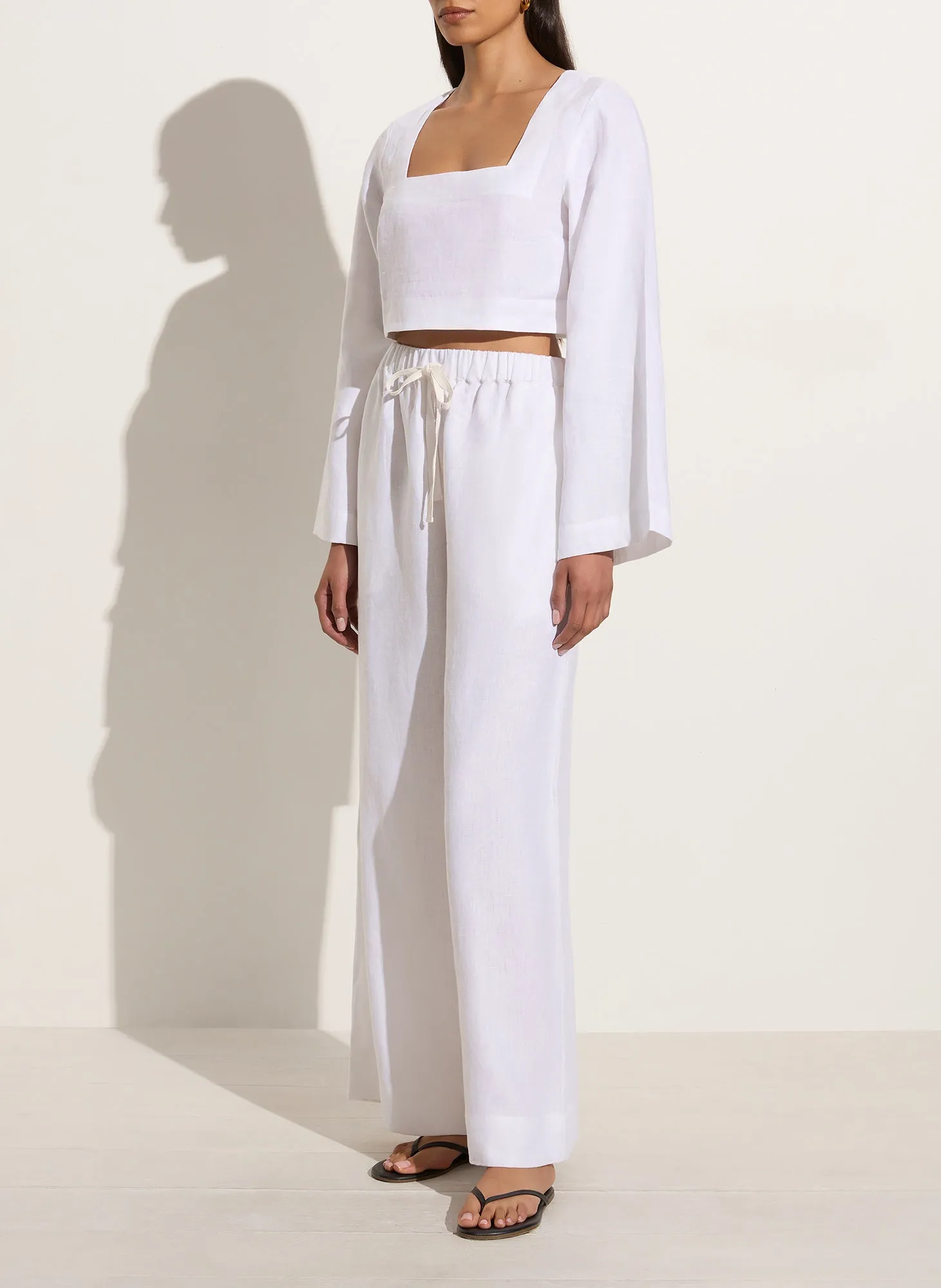 CONIGLI PANT - WHITE