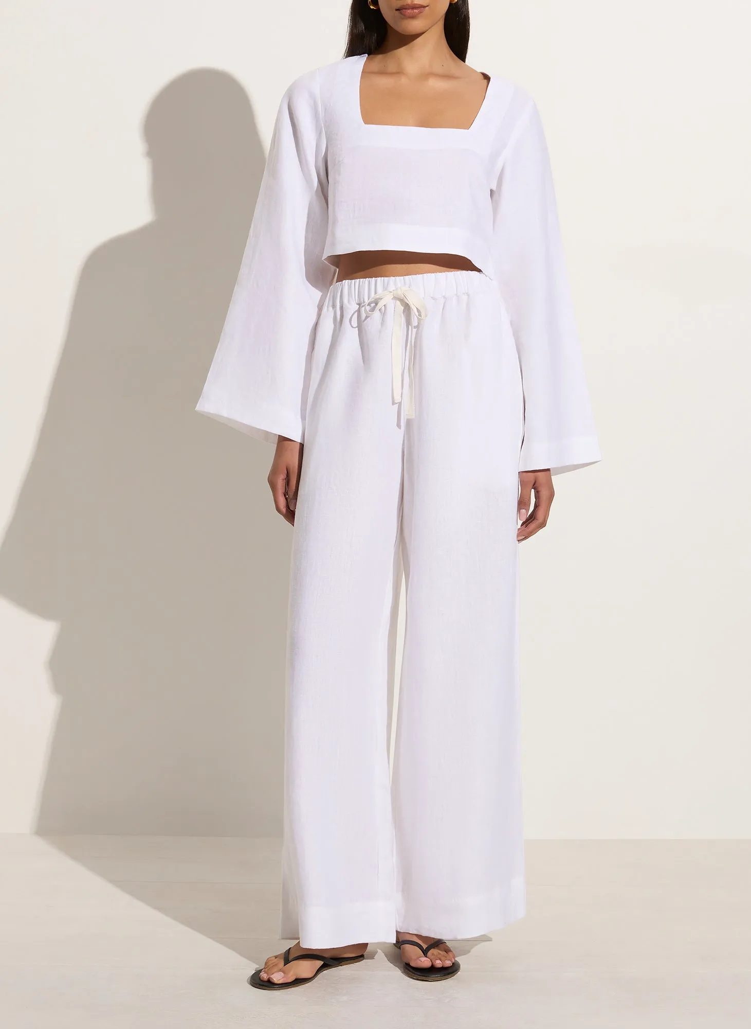 CONIGLI PANT - WHITE