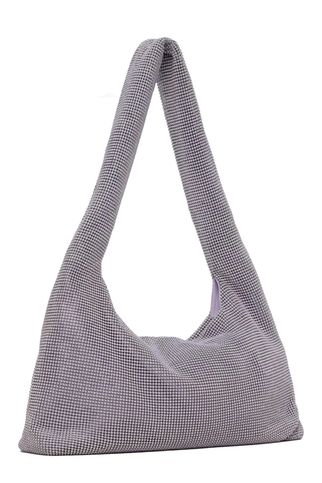 Crystal-Mesh Underarm Bag