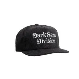 Dark Seas Primary Corduroy Hat - Black